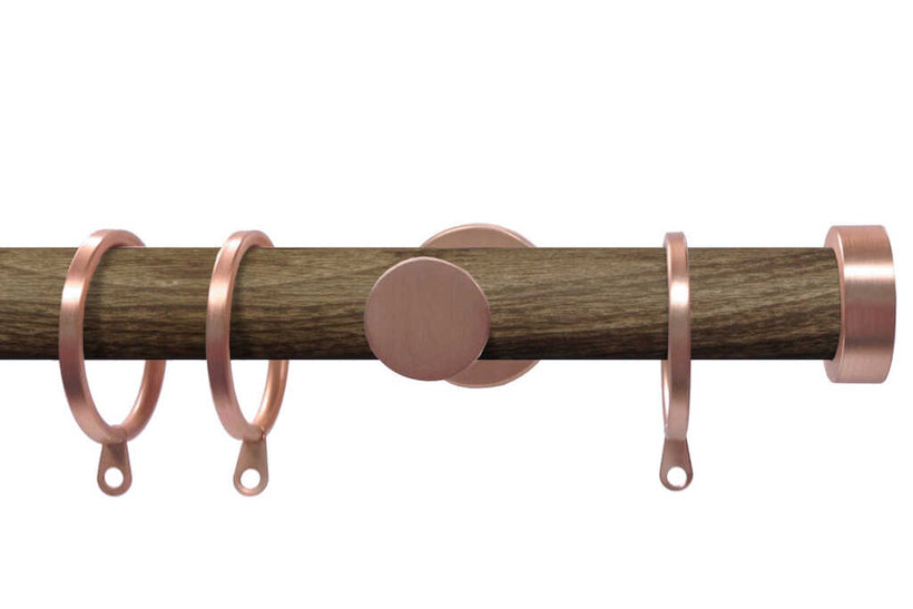 Soho Minx 28mm Brushed Gold Stud Endcap