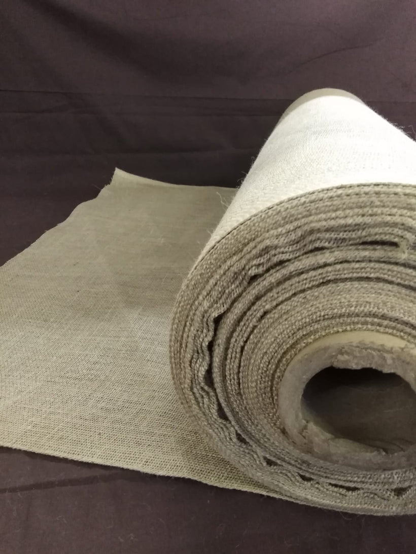 Flame Retardant Hessian 10oz Weight, 39" Wide (100cm)