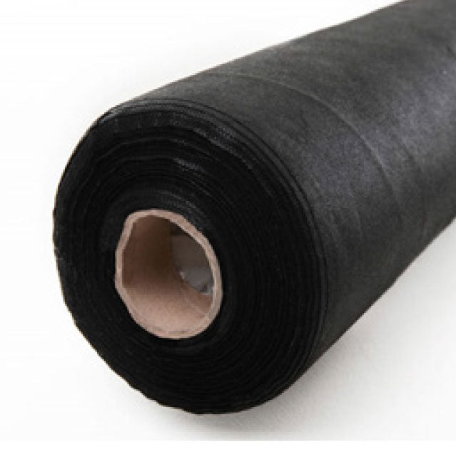 Black Spunbond Polypropylene (70gm weight) 125 metres