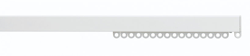Silent Gliss system 1080 hand operated aluminium curtain track