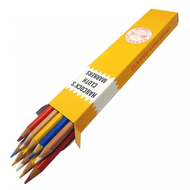 Hancocks Assorted Cloth Marking Pencils