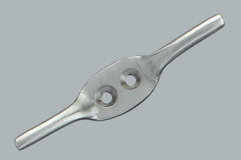 Brushed Nickel Cleat 76mm