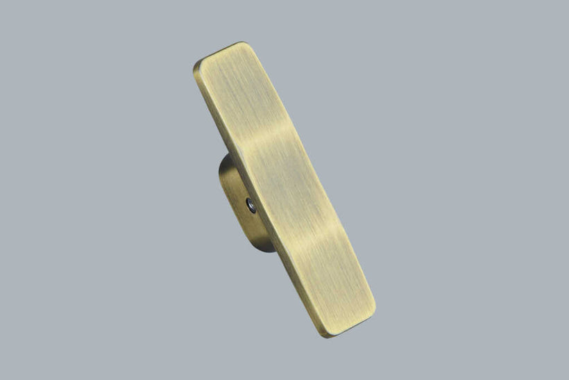 Cord Cleat Antique Brass
