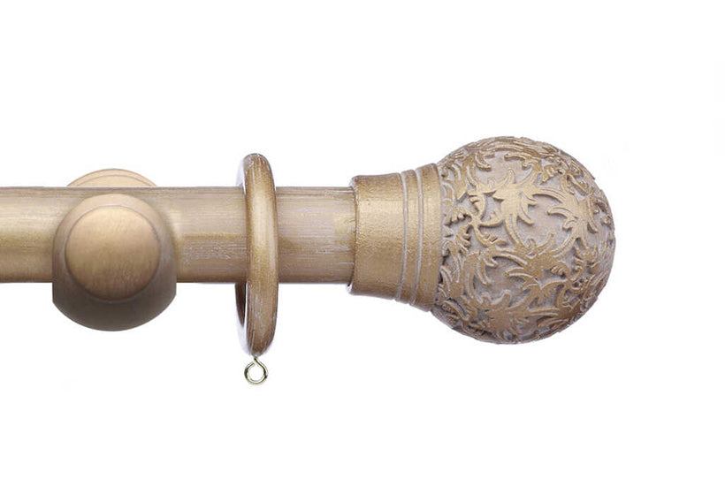 50mm Masterpiece Cream Gold Chantilly Finial