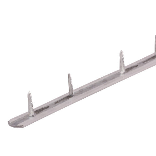 Metal Back Tacking Strip (27" Plastic Coated )