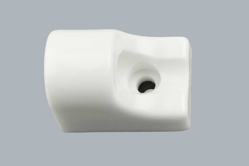 White Porcelain Cord Guide