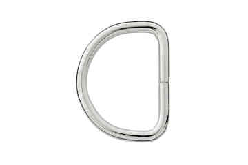 Nickel Plated D Rings