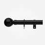 28mm Universal Metal Pole with choice of Finial